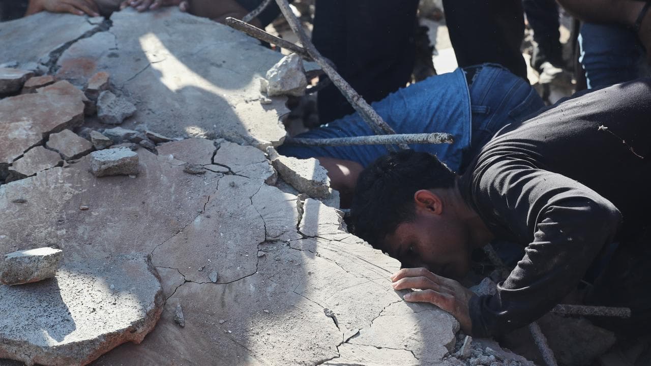 Rescuers search for survivors