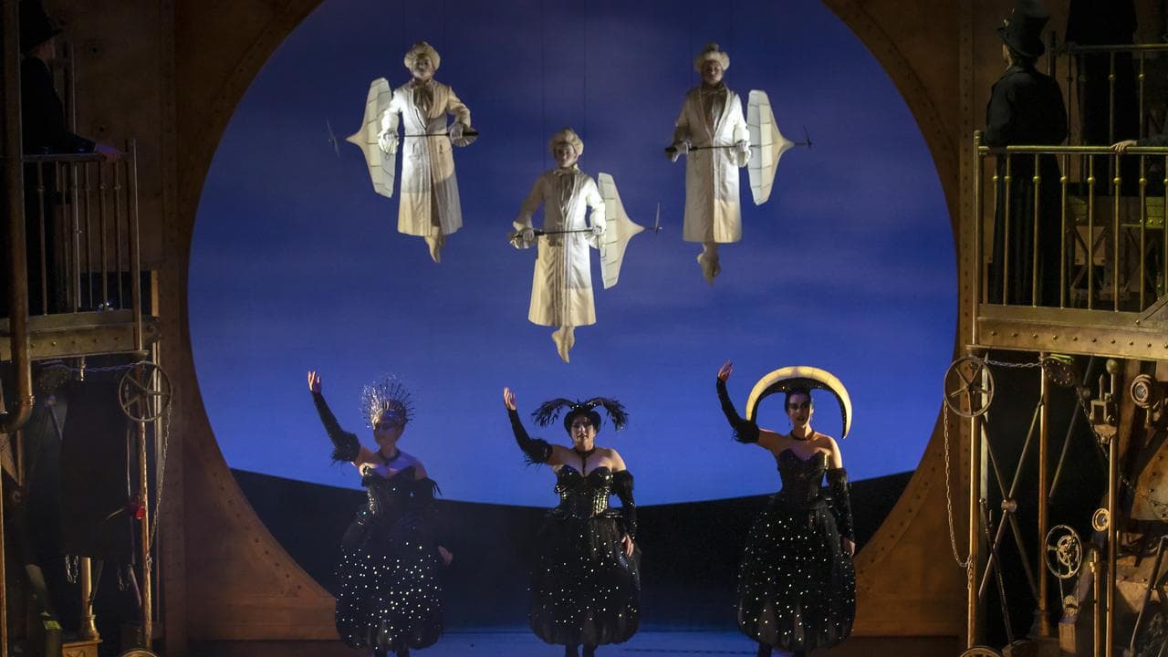 A steampunk version of Mozart's The Magic Flute