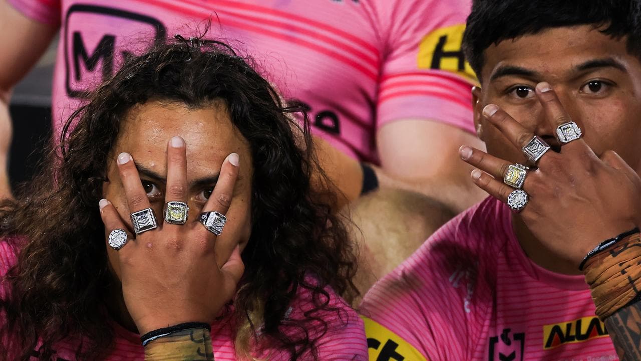 (L-R) Jarome Luai and Brian To’o.