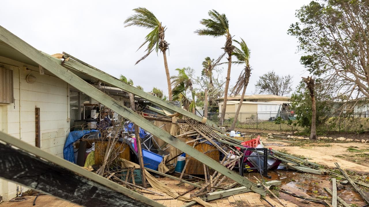 Storm damage in Exmouth, Western Australia (file image)