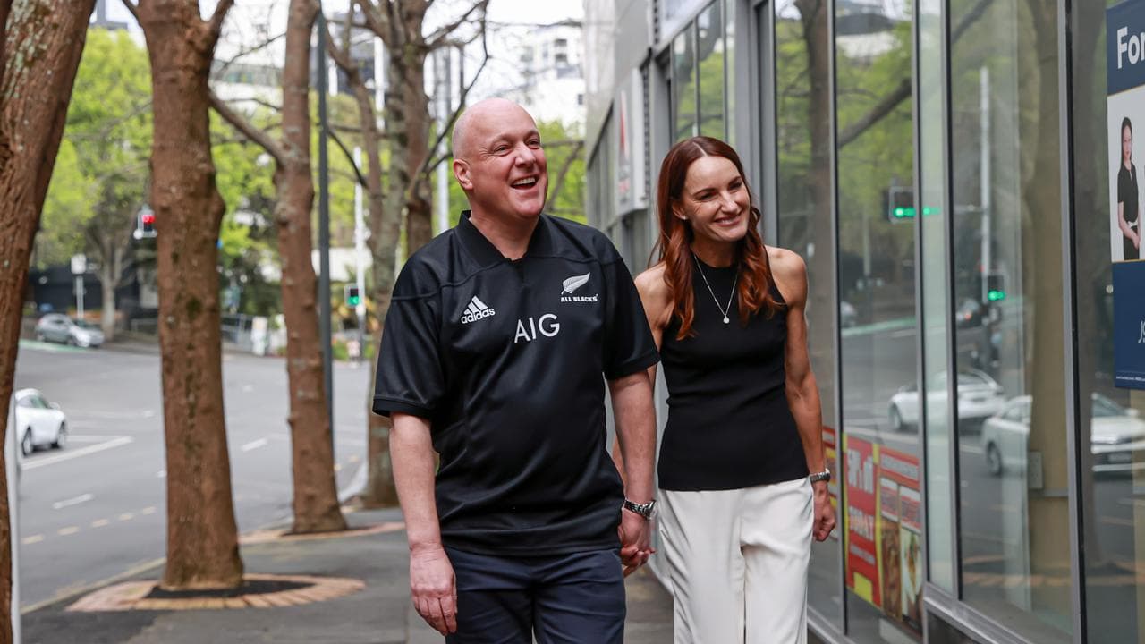 Chris Luxon and wife Amanda