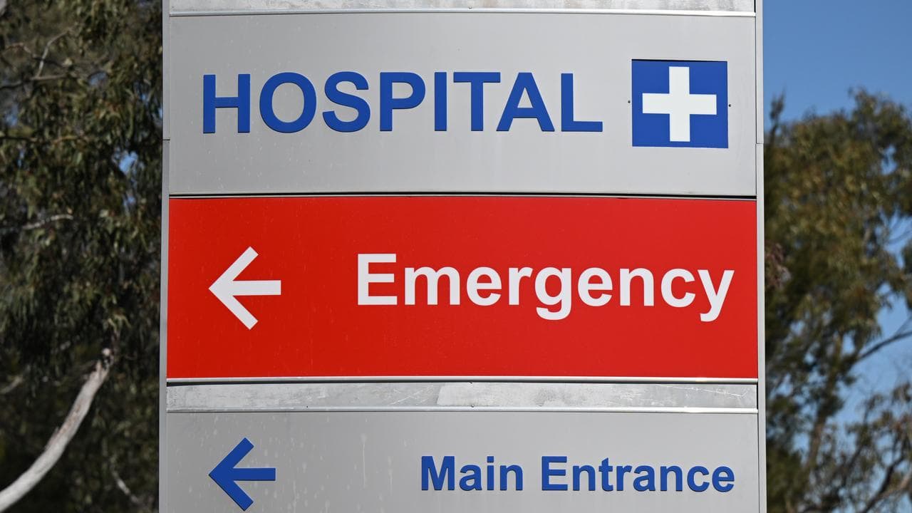 Hospital sign
