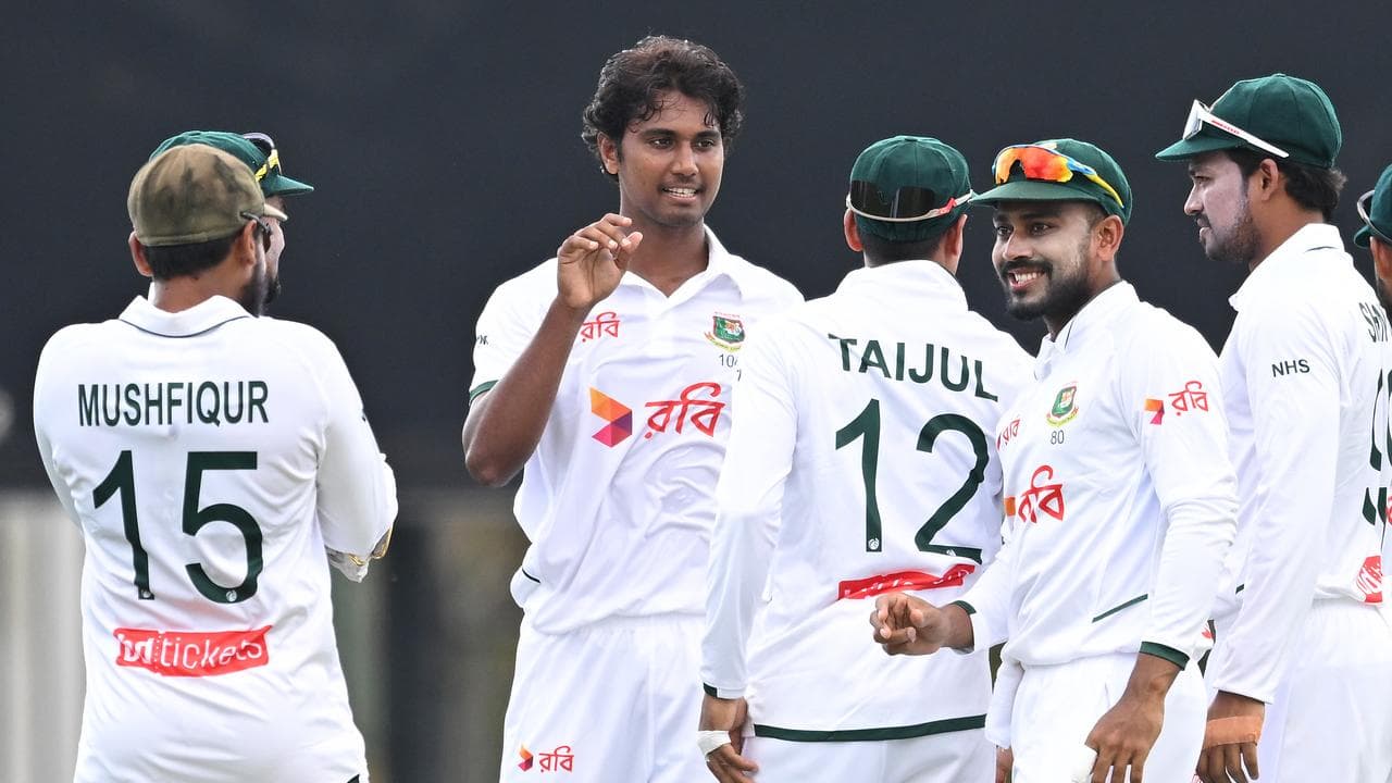 Bangladesh paceman Hasan Mahmud.