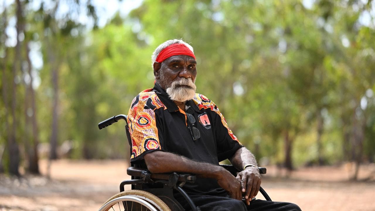 Warlpiri Elder Ned Jampijinpa Hargrave (file image)