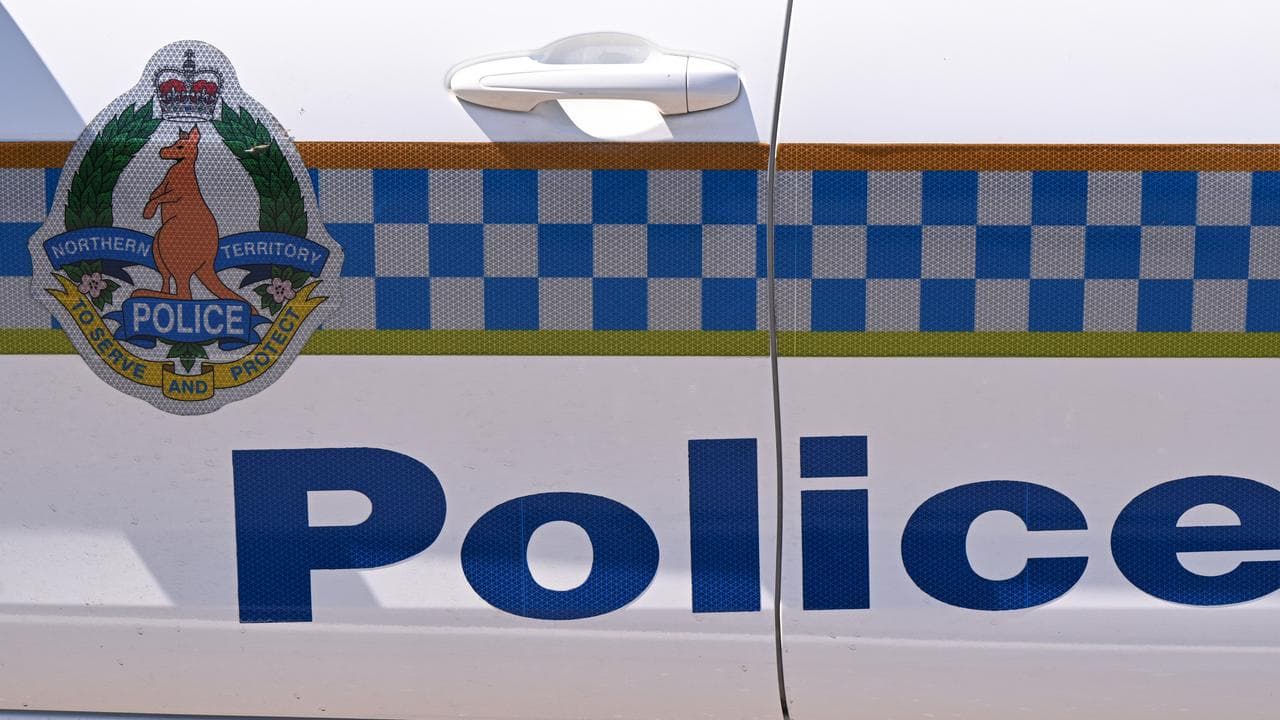 The NT Police emblem on a vehicle (file image)