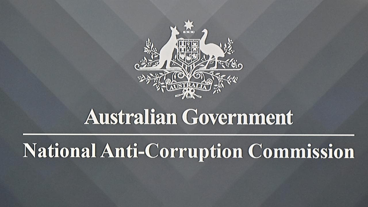 The logo of the National Anti-Corruption Commission