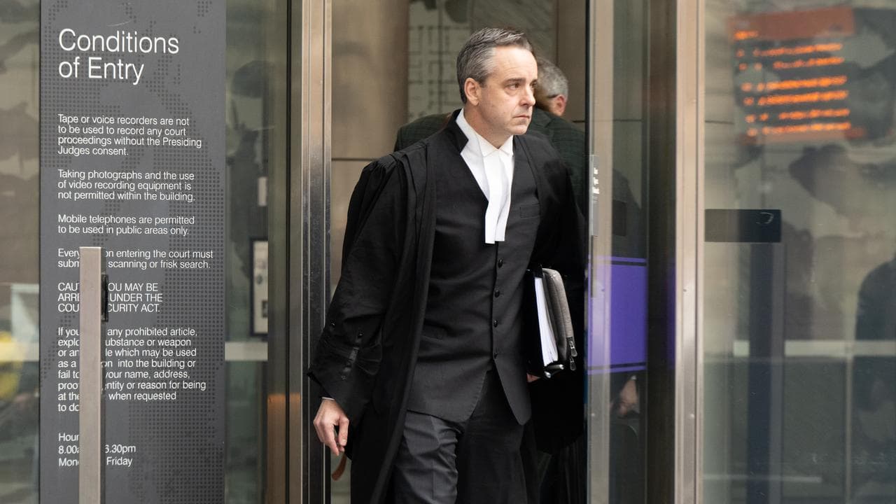 Defence barrister Glenn Casement