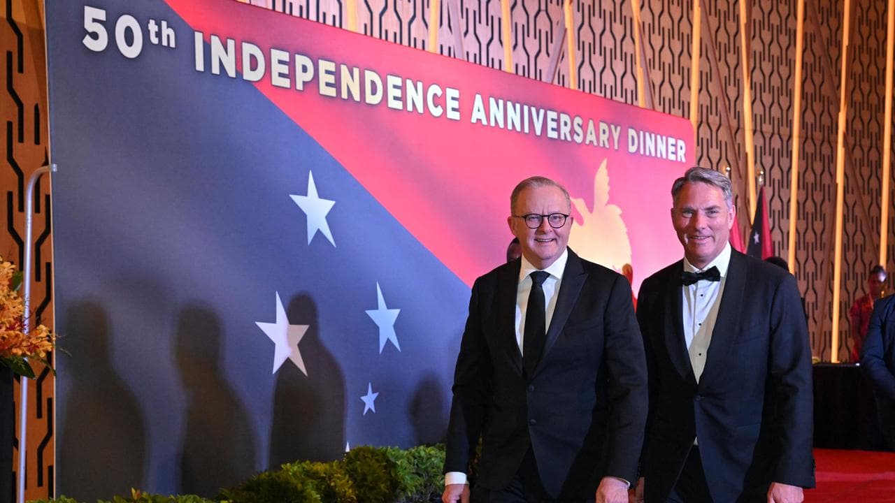 Anthony Albanese and Richard Marles