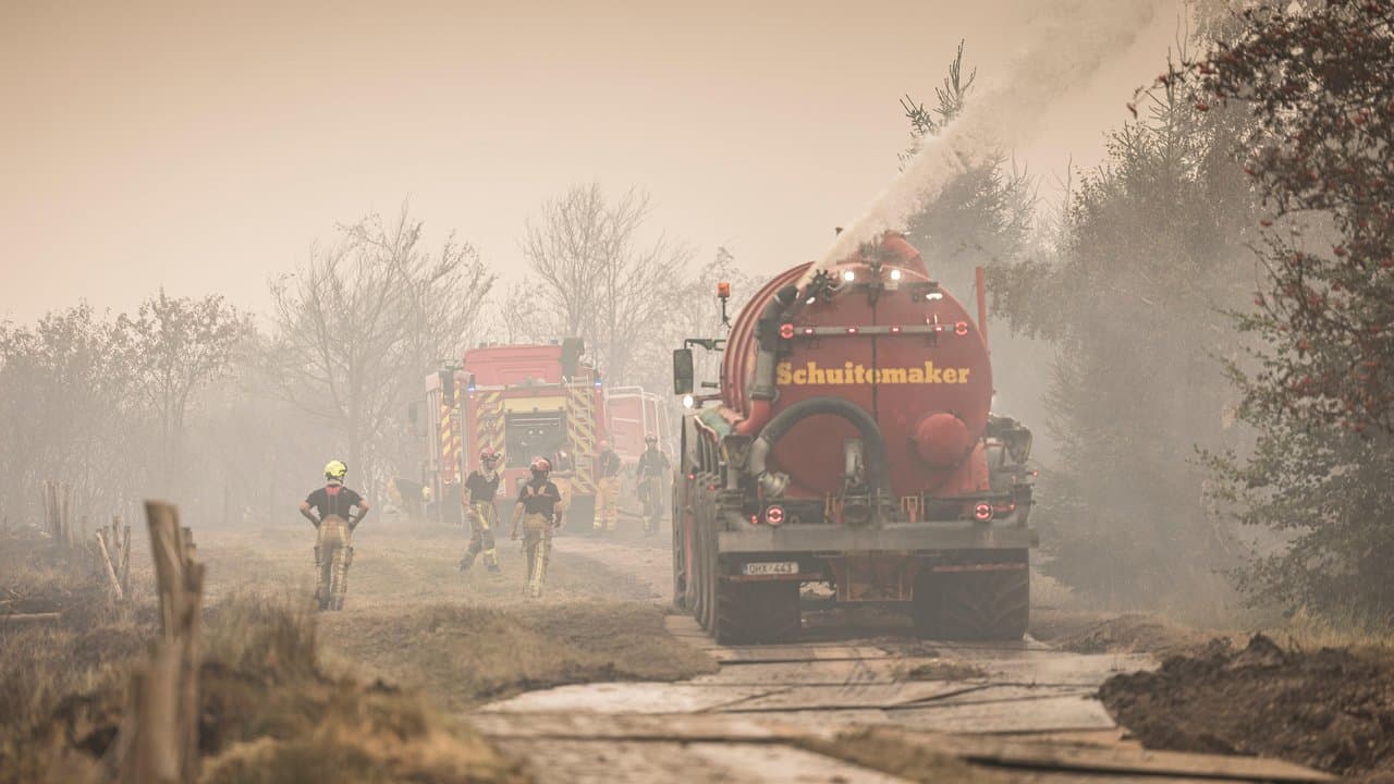 Belgium Wildfires