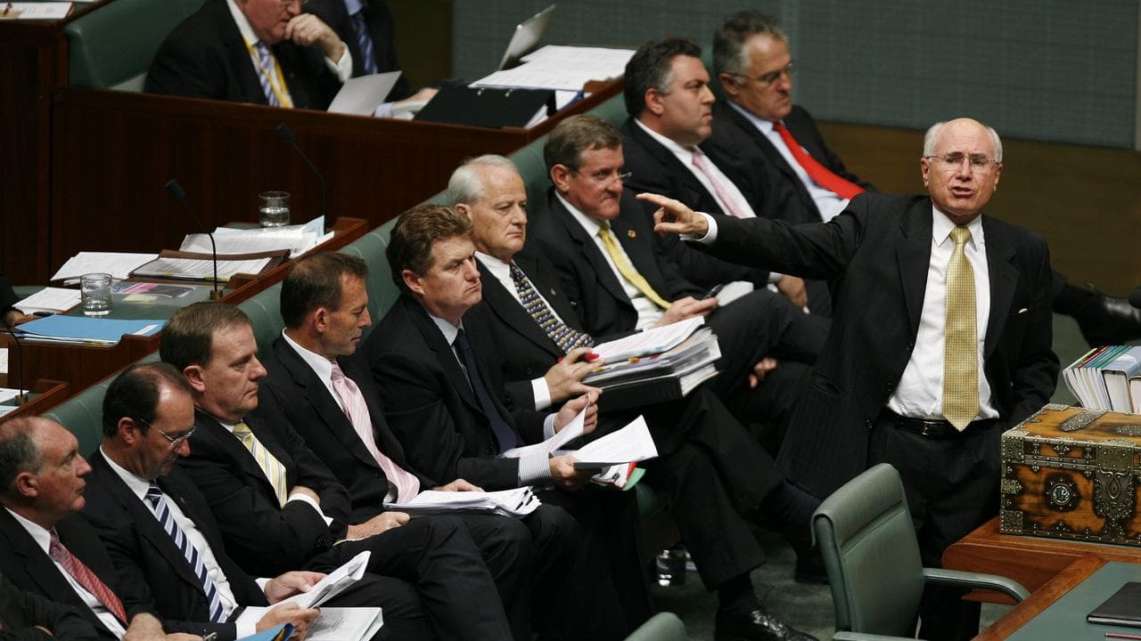 John Howard in Question Time