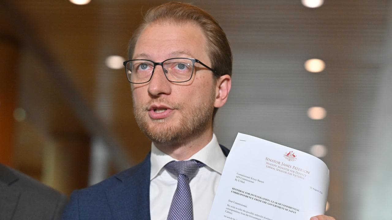 Liberal senator James Paterson
