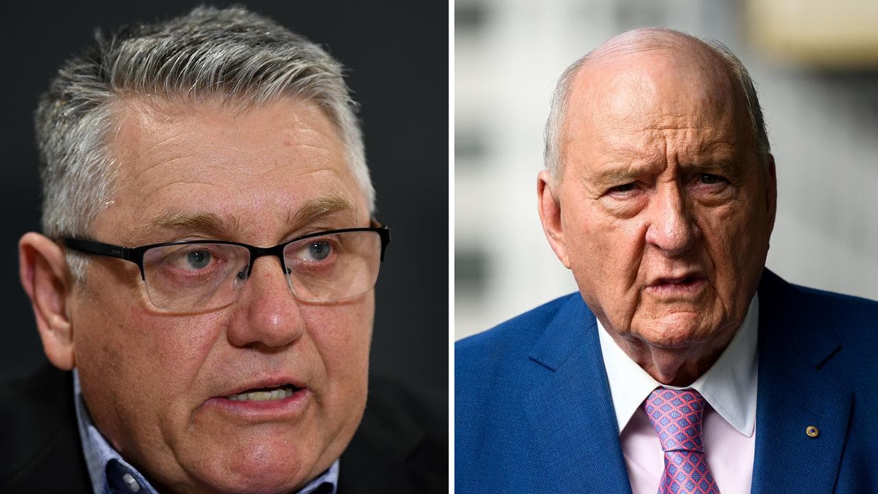 Ray Hadley and Alan Jones diptych