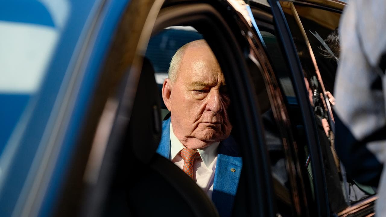 Alan Jones in car