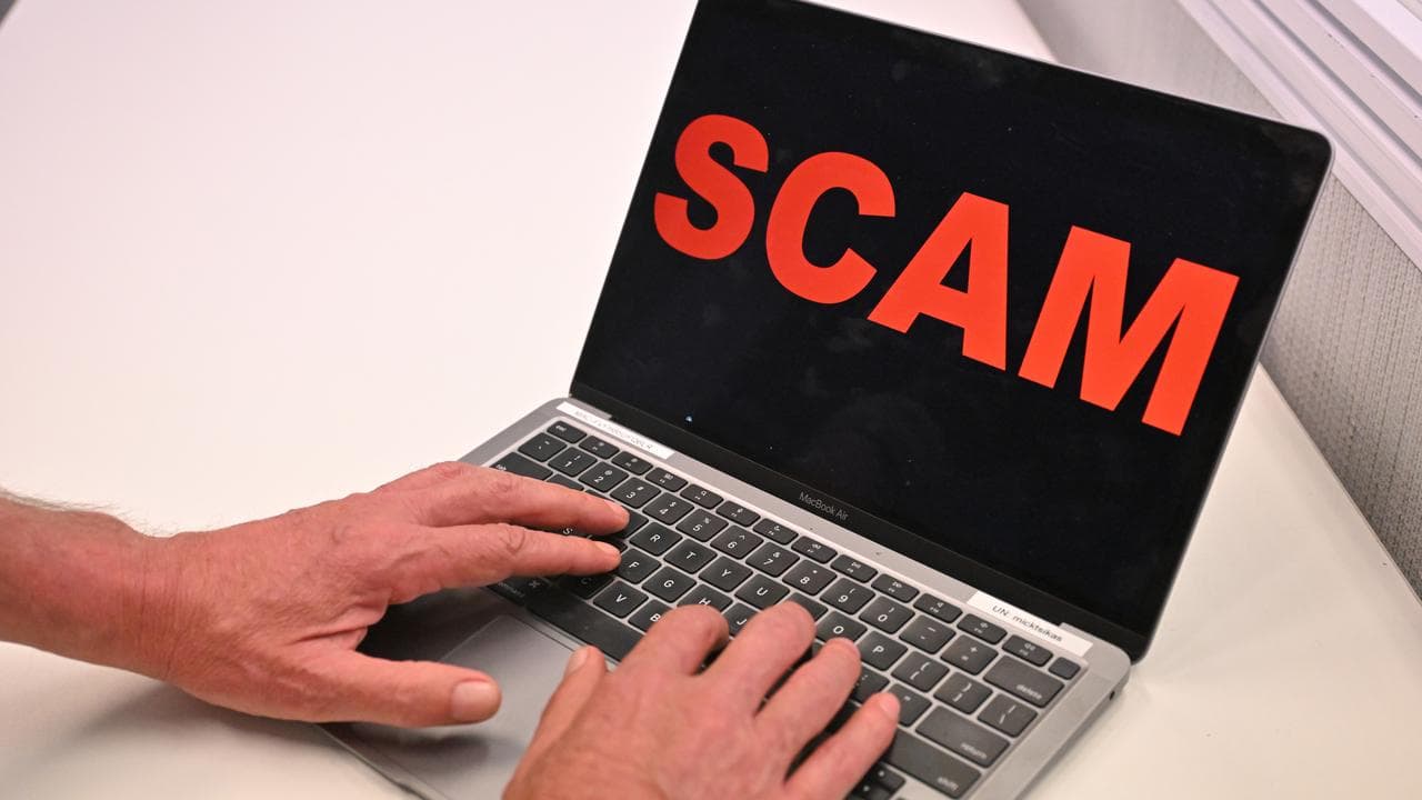 A photo-illustration for scam stock imagery in Canberra