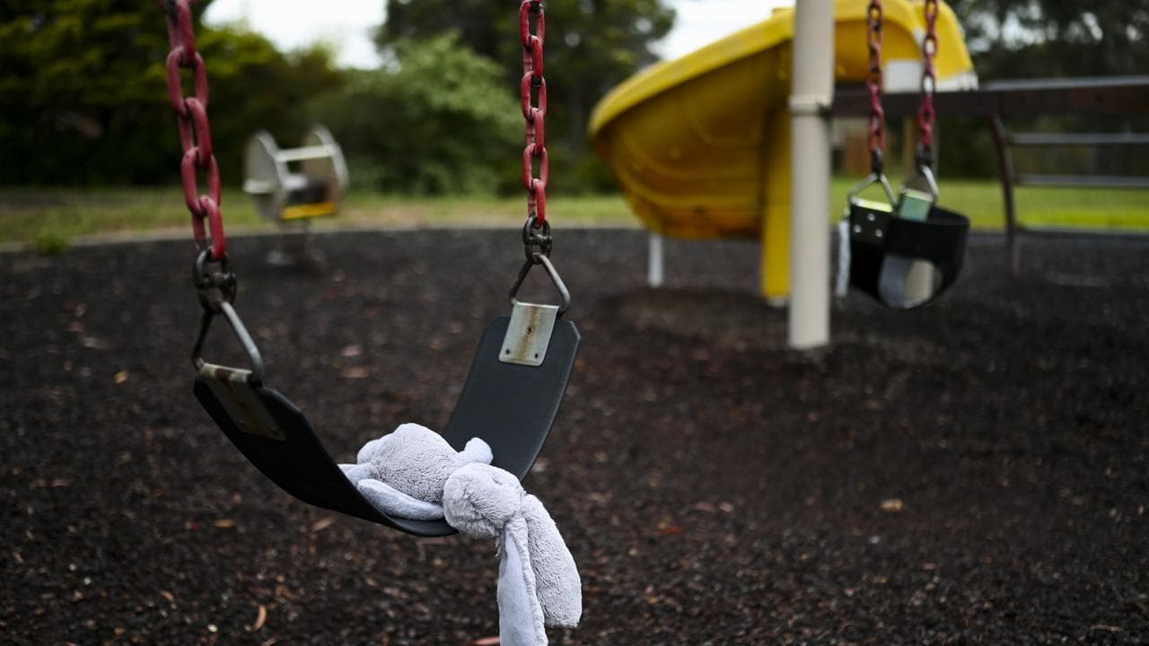 toy on swing