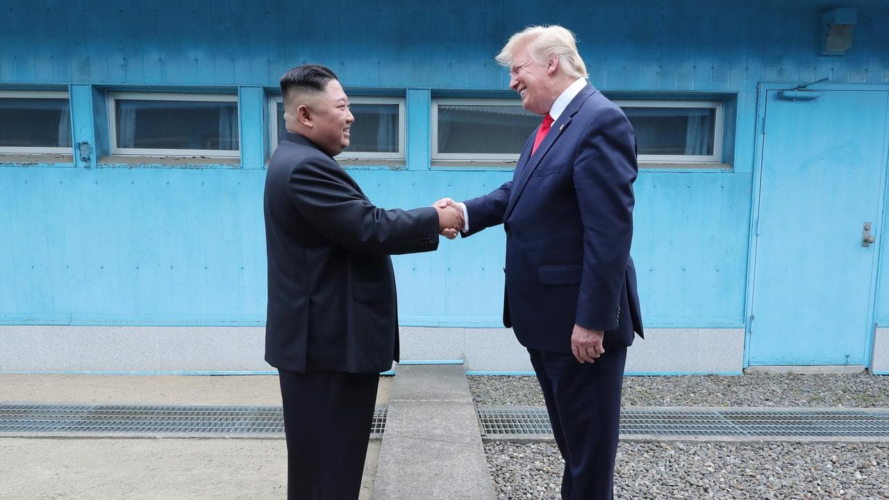 Trump and Kim Jong-un