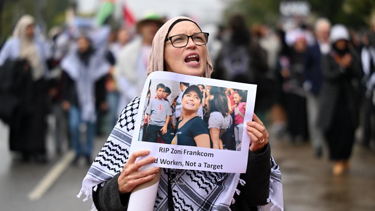 FREE PALESTINE MELBOURNE PROTEST