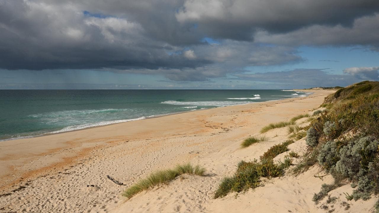 Martha Lavinia beach on King Island (file image)