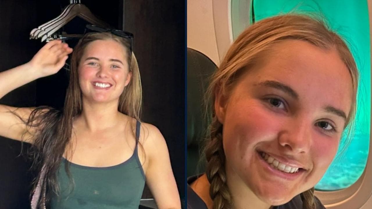Supplied images of missing hiker Lily Hooper, 18