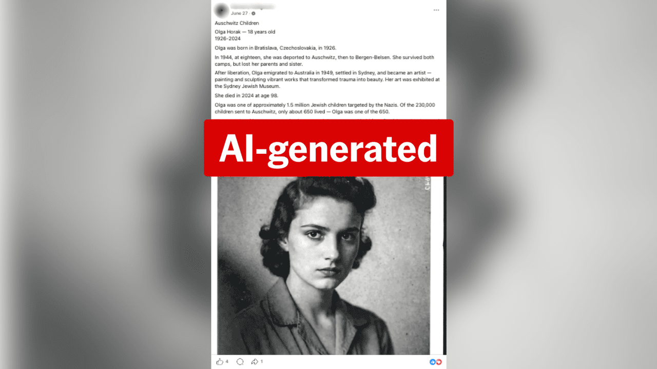 A screenshot of a Facebook post.