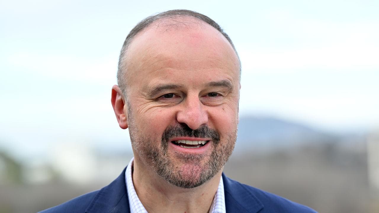 ACT Chief Minister Andrew Barr in 2025