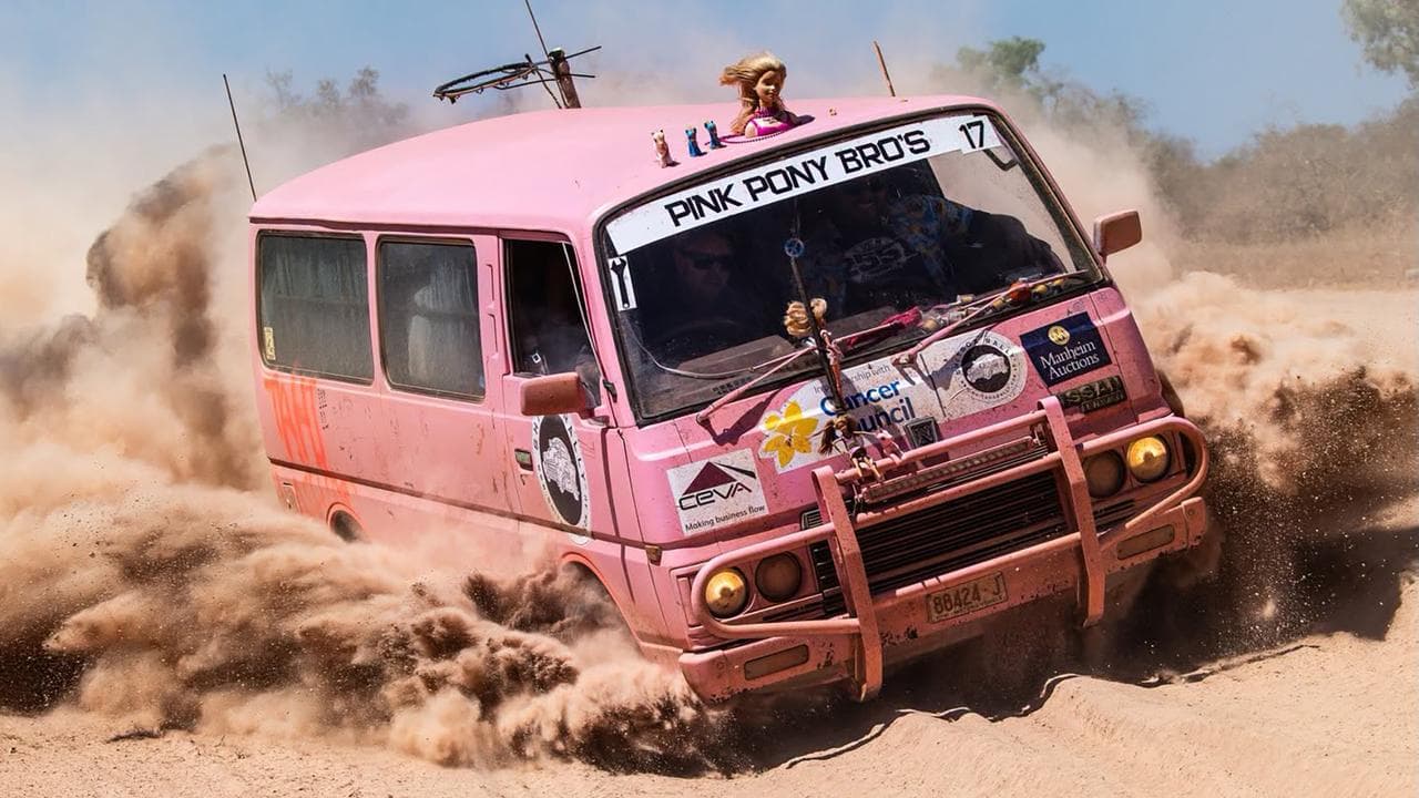 Dated and dented: cars complete tough rally for a cause