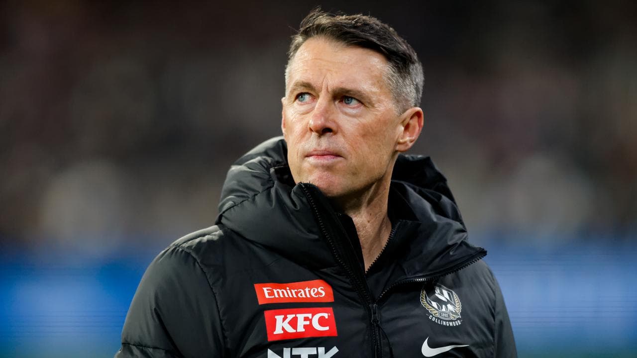 Collingwood coach Craig McRae