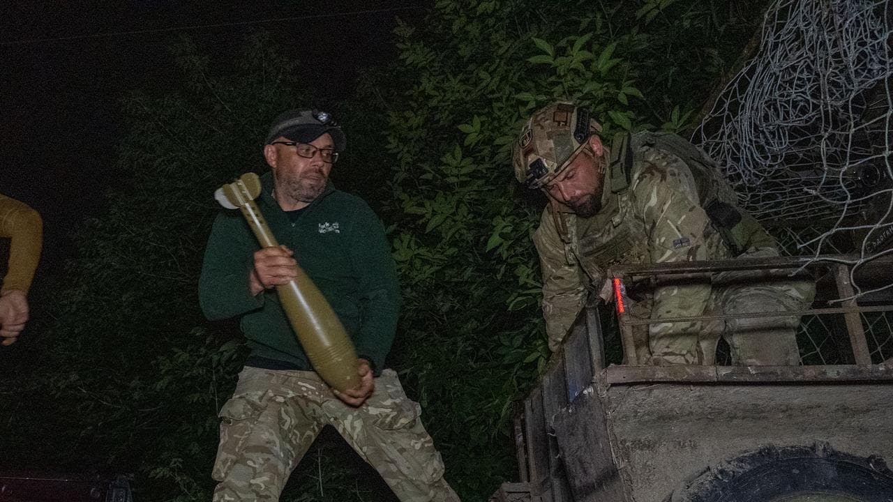 Ukrainian soldiers
