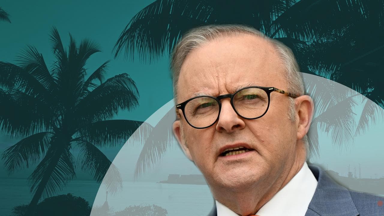 Graphic depicting Anthony Albanese