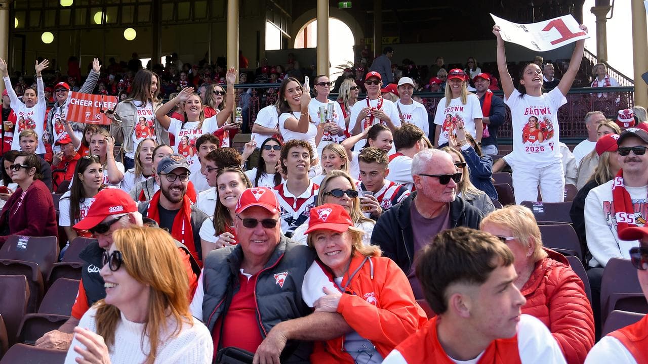 Sydney Swans fans.