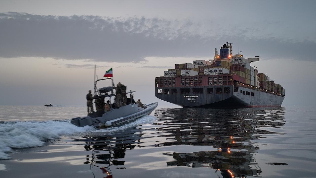 The Strait of Hormuz (file image)