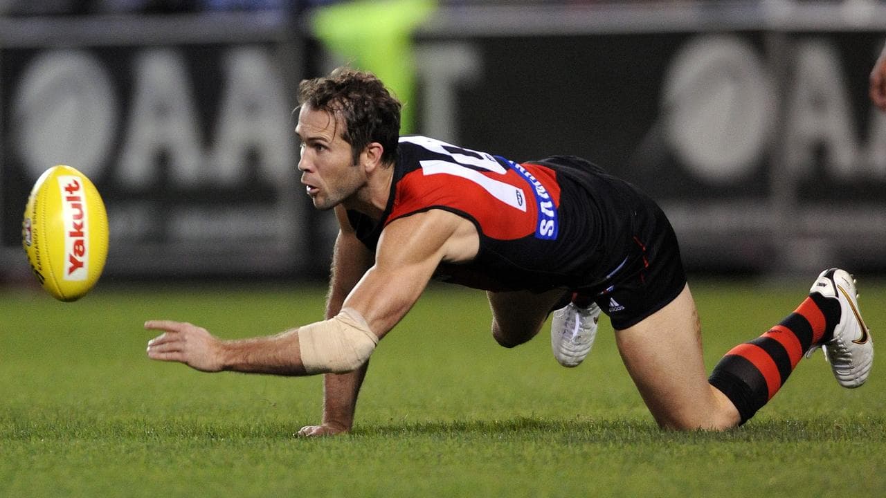 Mark McVeigh played 232 games for Essendon.