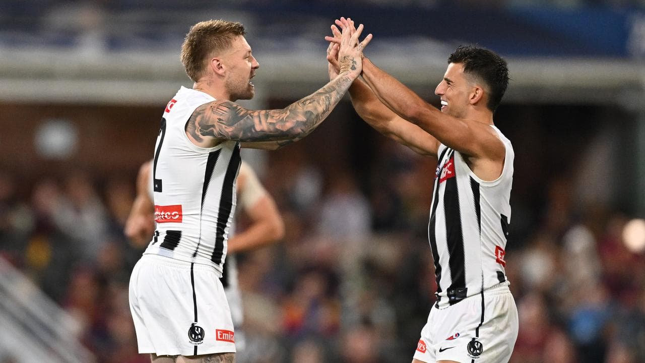 The in-form Jordan De Goey and Nick Daicos 