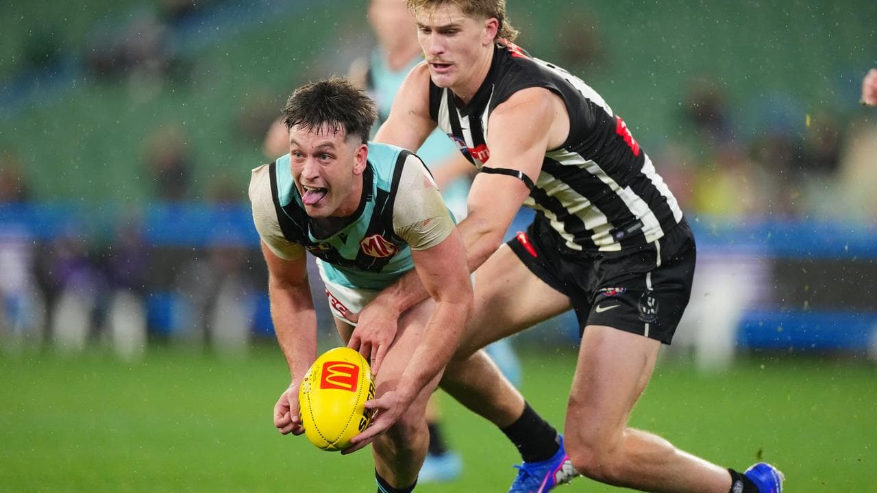Port Adelaide midfielder Zak Butters