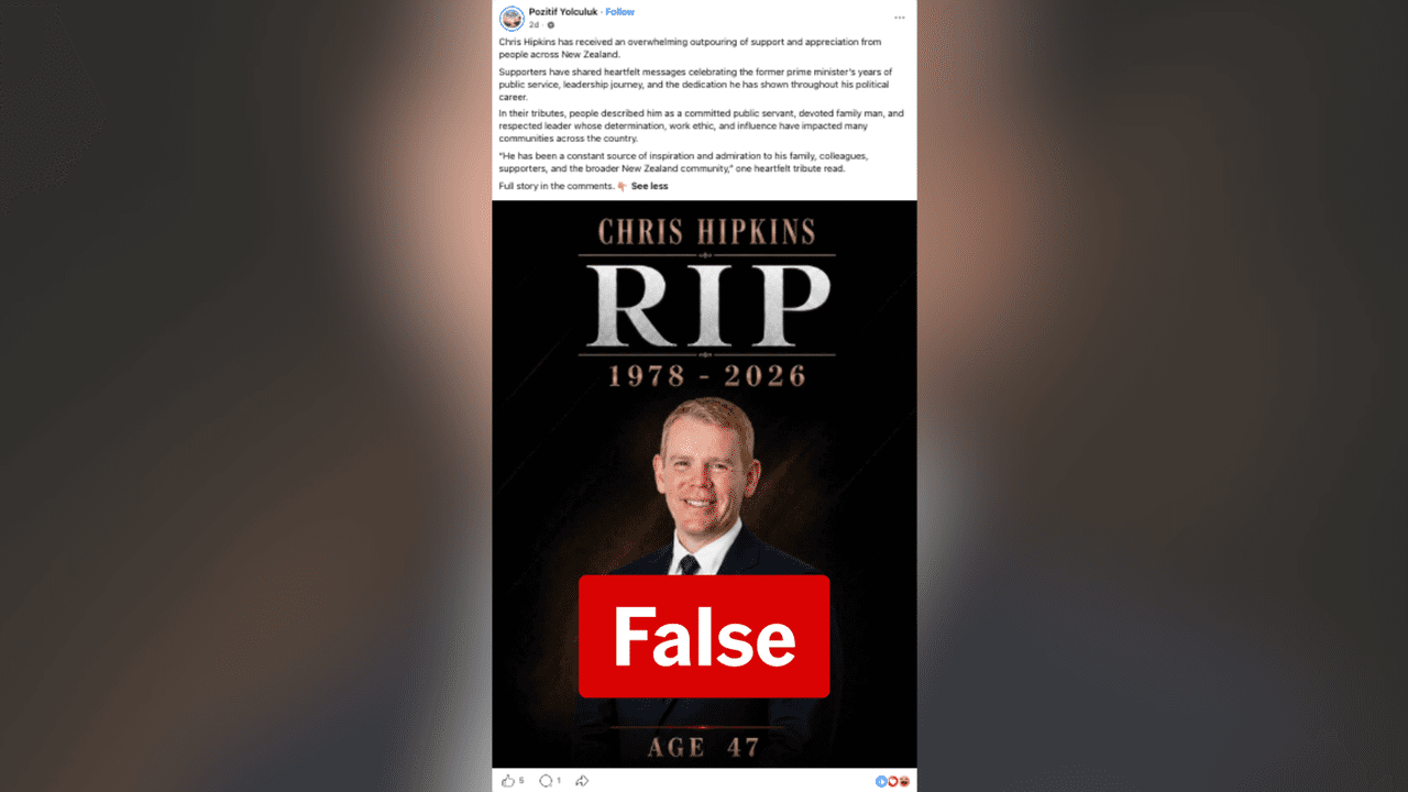 A screenshot of a Facebook post.