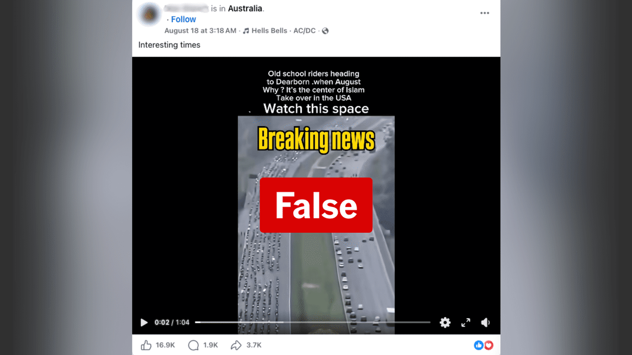 A screenshot of a Facebook post.