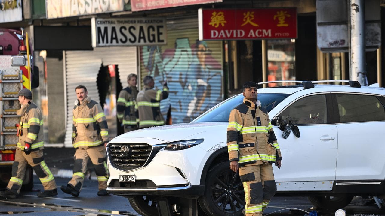 TOBACCO SHOP FIRE MELBOURNE