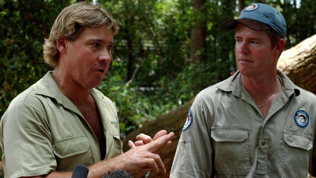 Steve Irwin and Mark Read