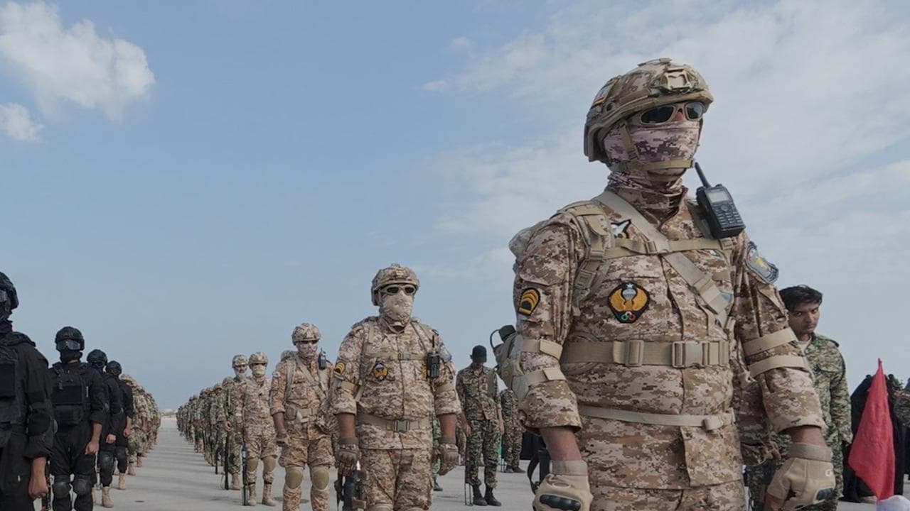 Islamic Revolutionary Guard Corps soldiers