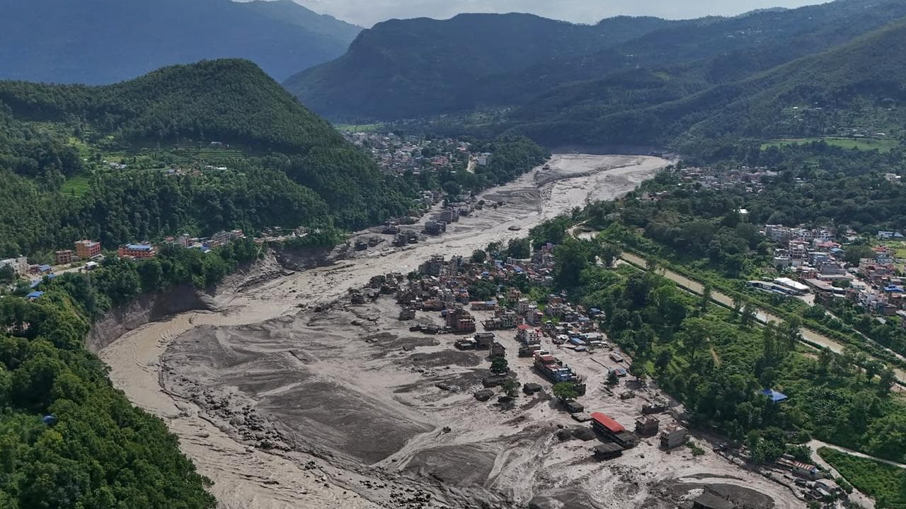 Trishuli river
