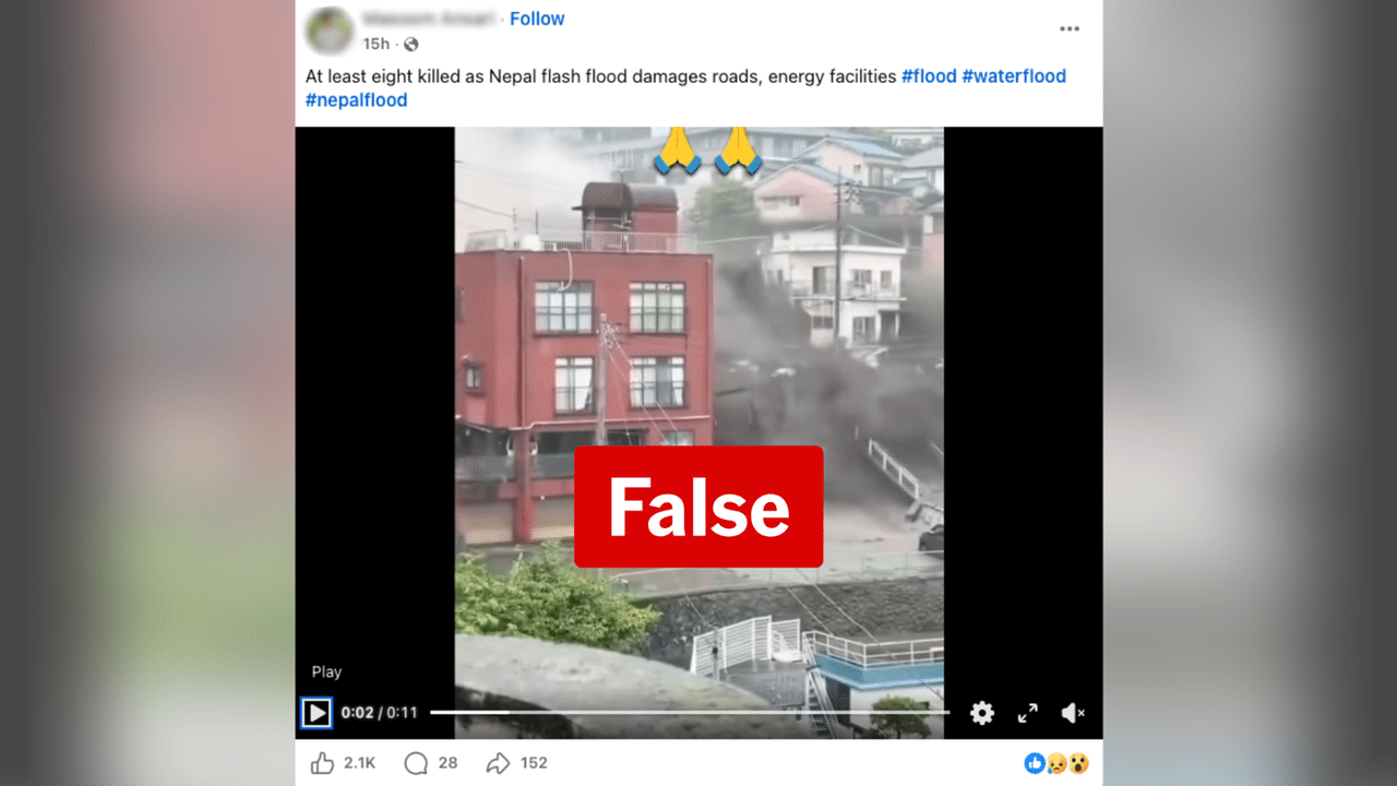 A screenshot of a Facebook post.