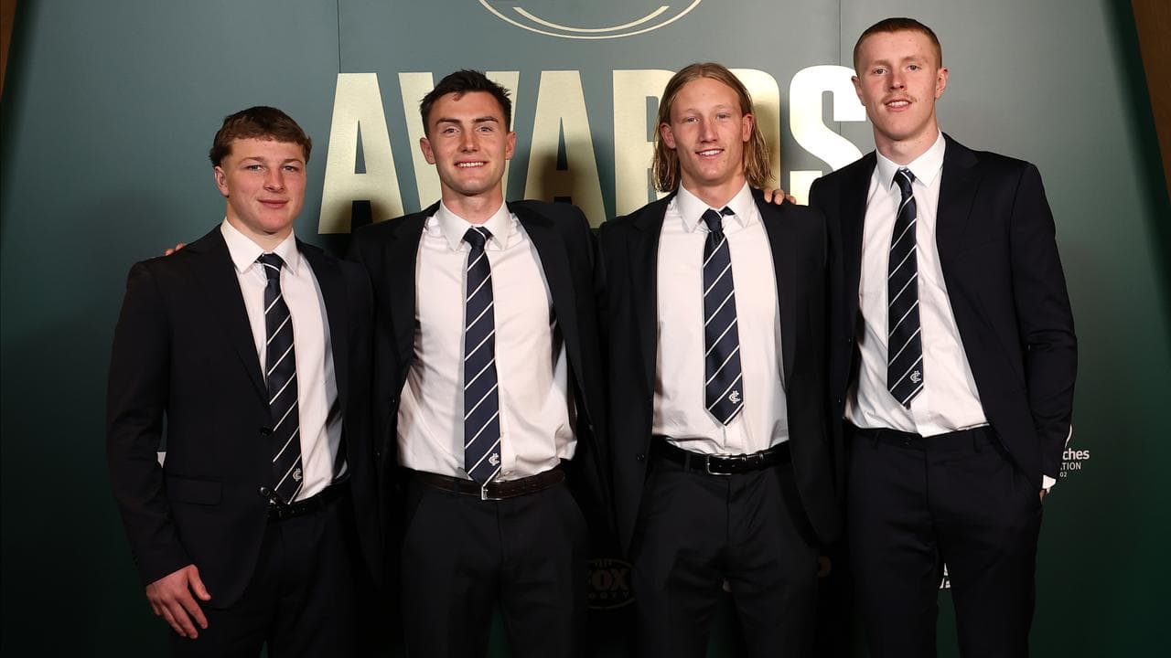 (L-R) Talor Byrne, Jagga Smith, Billy Wilson and Harry Dean.