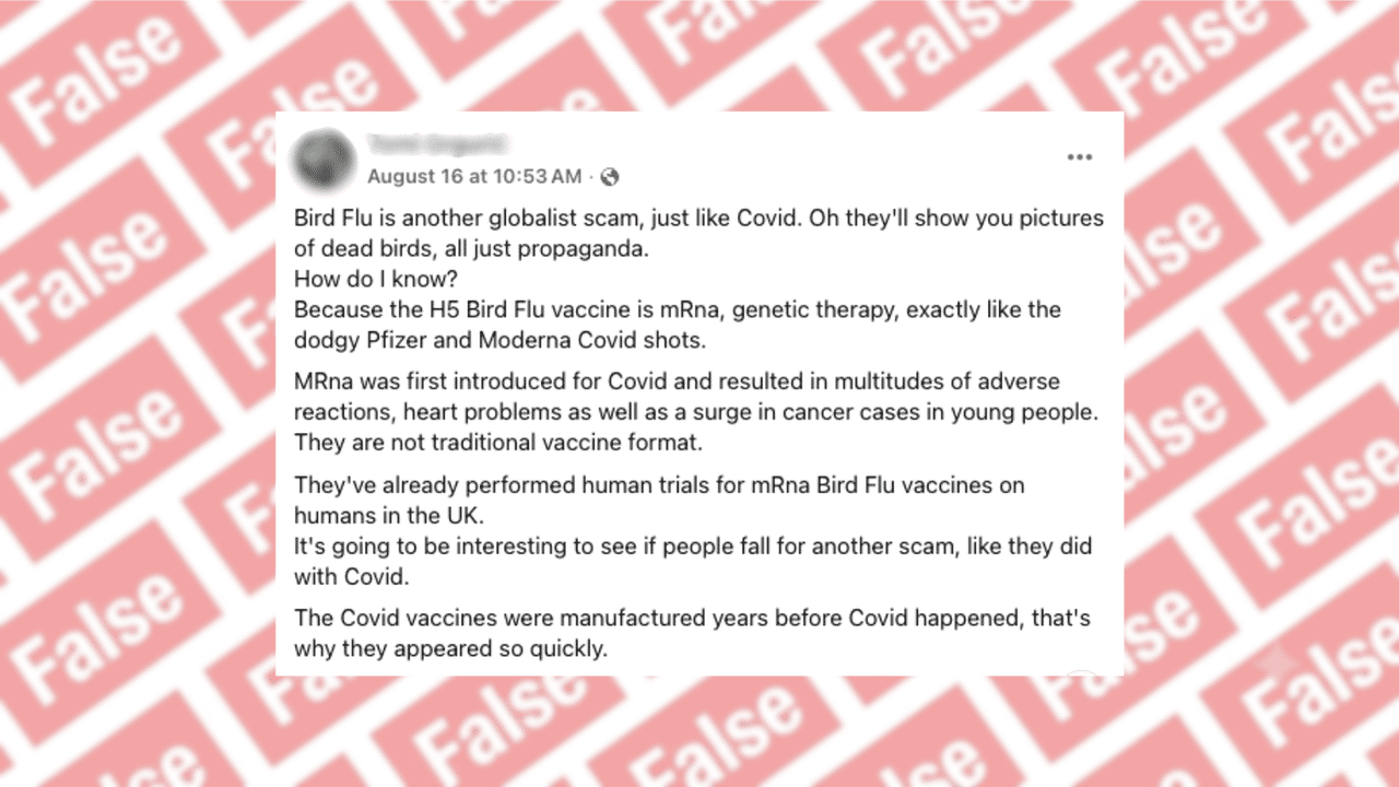 A screenshot of a Facebook post.
