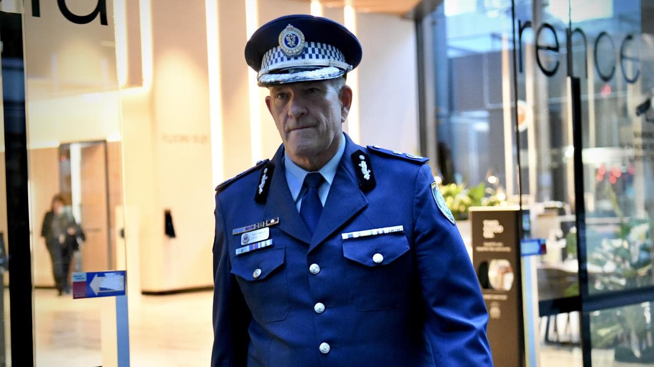 Deputy NSW Police Commissioner David Hudson (file image)
