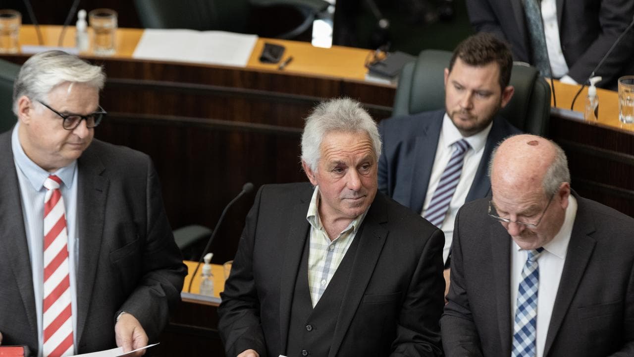 Brian Mitchell MP, Carlo Di Falco MP and Mark Shelton MP