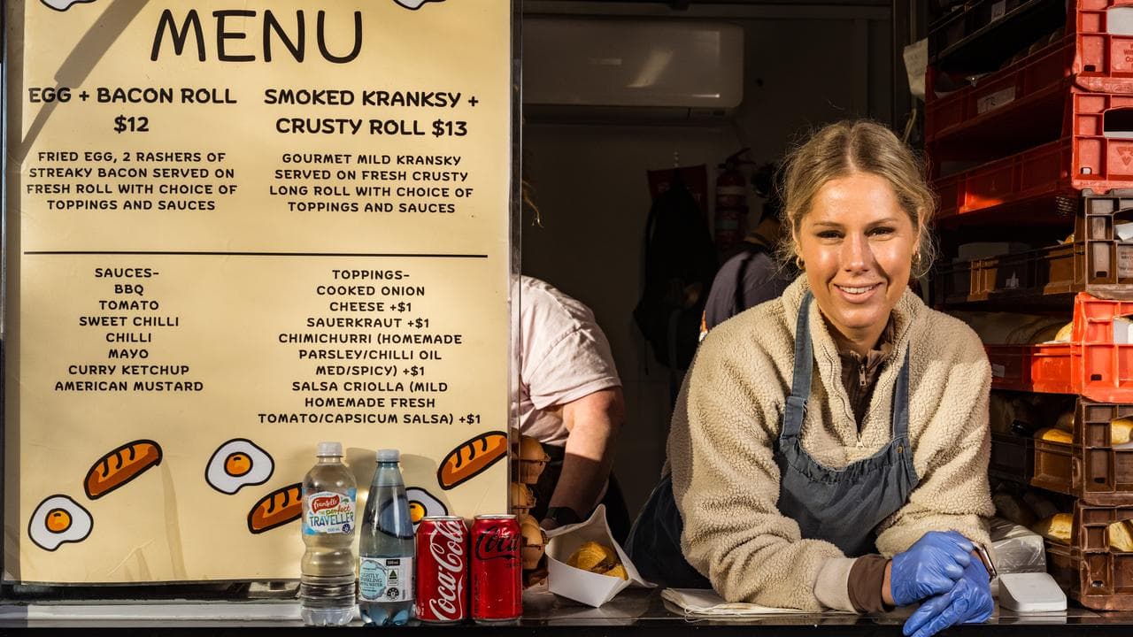 Food vendor Corrine Leferink