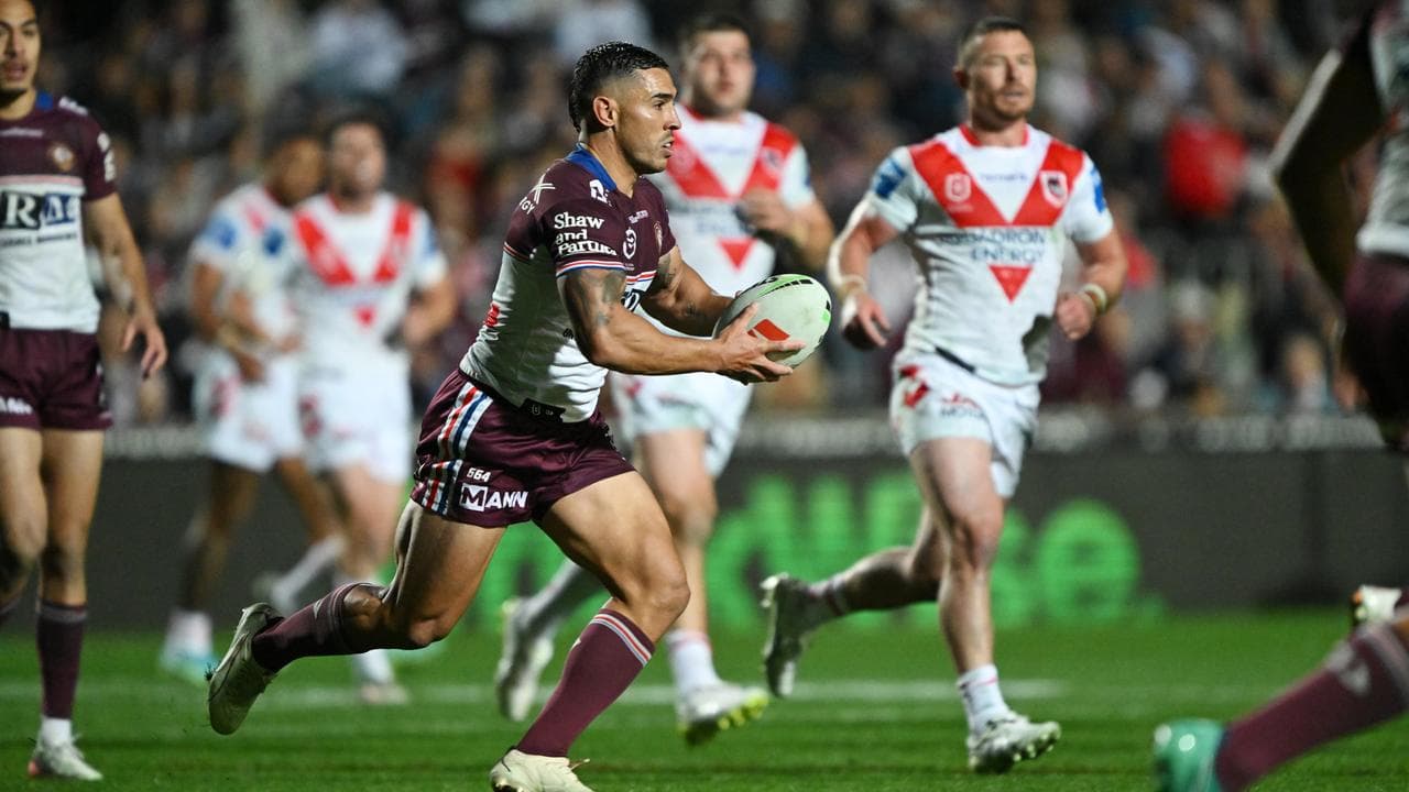 The Sea Eagles' Jamal Fogarty
