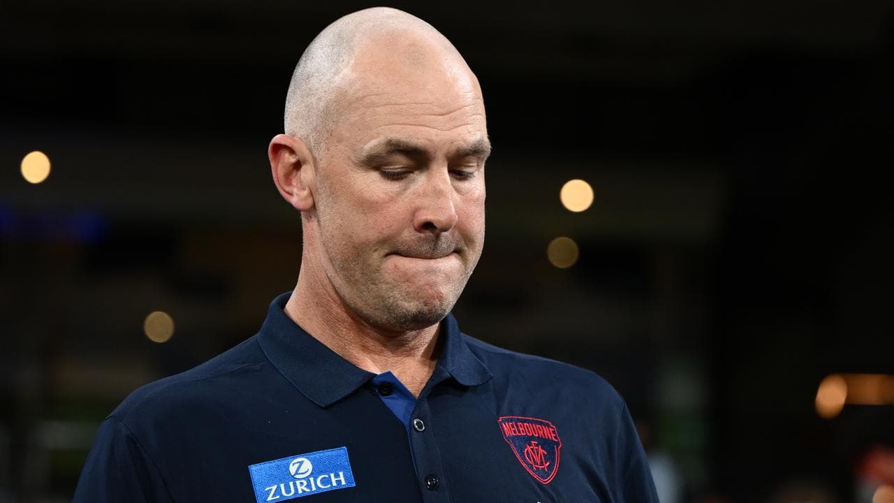 Melbourne Demons coach Steven King
