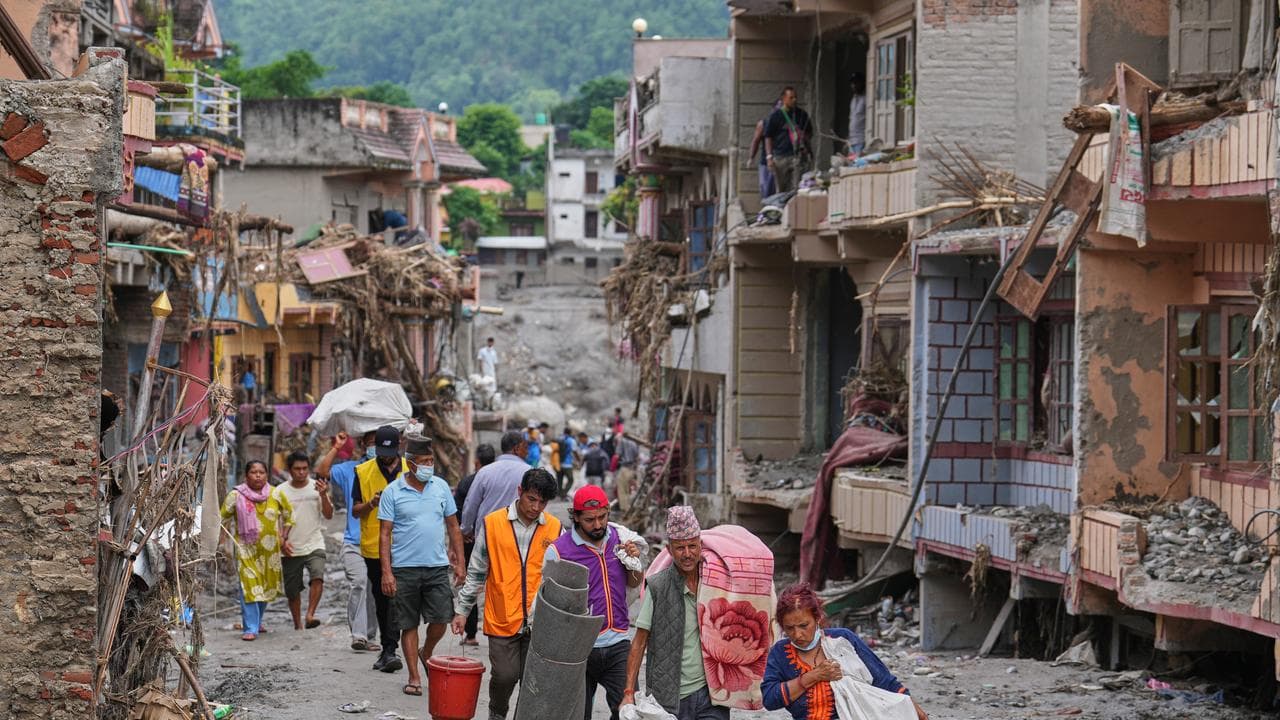 Nepal flash floods
