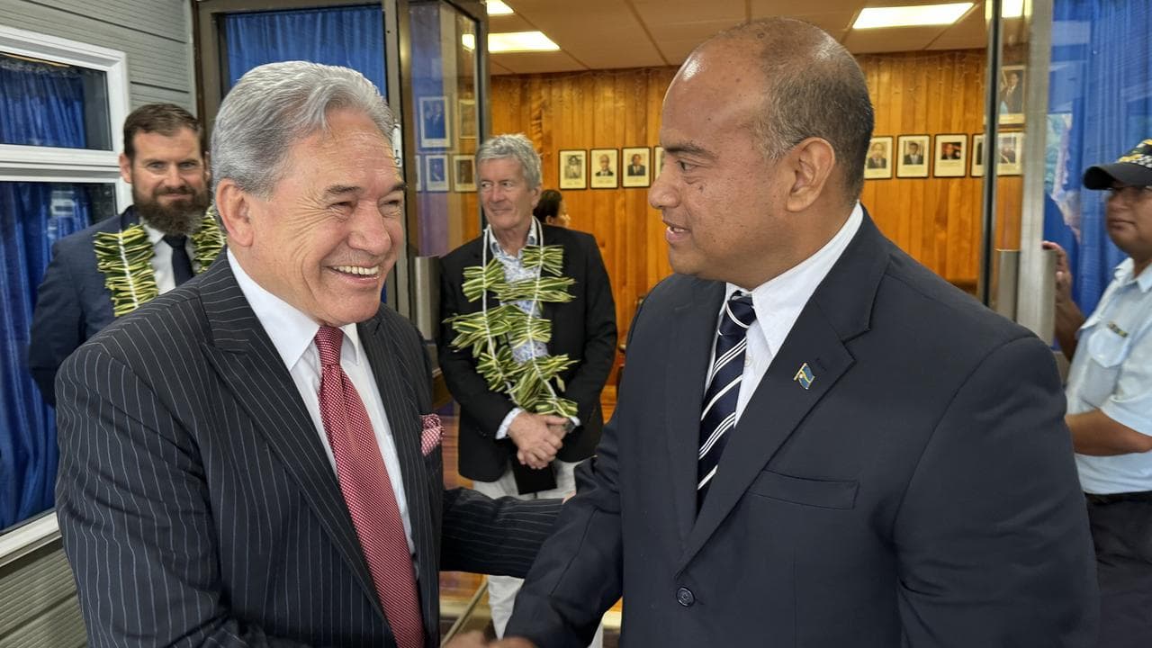 David Adeang and Winston Peters